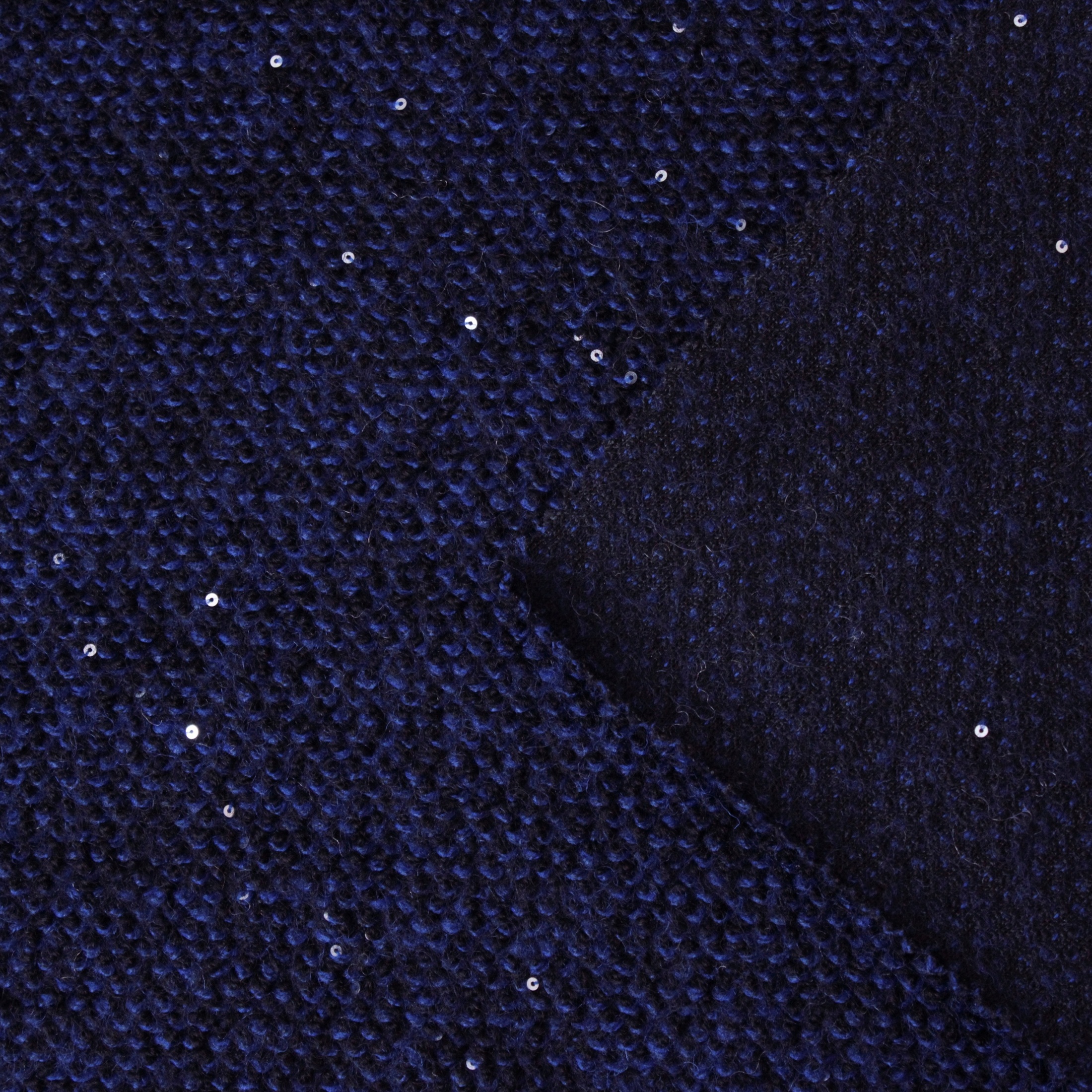 wool blend sequins fabric
