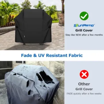 Burner Gas Grill Cover Heavy Duty Waterproof Small BBQ Grilling Cover