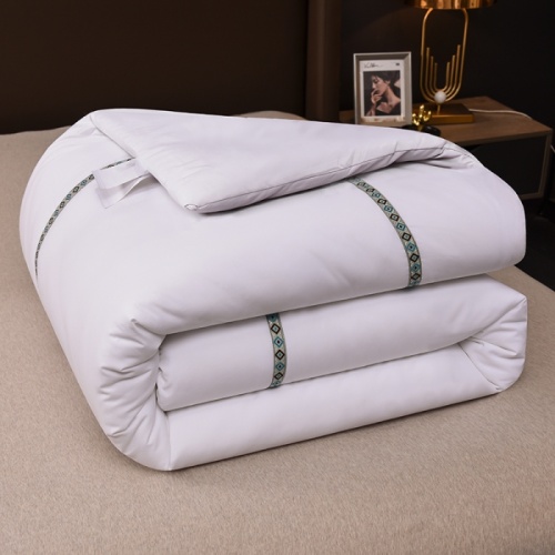 HOTSELL hotel style craft ribbon winter comforter