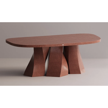 Tavolo da pranzo di lusso in cemento