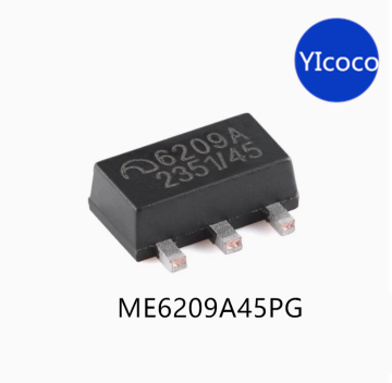 ME6209A45PG SOT-89-3 4.5V 250MA कम-शक्ति LDO रैखिक नियामक-मूल जेनुइन