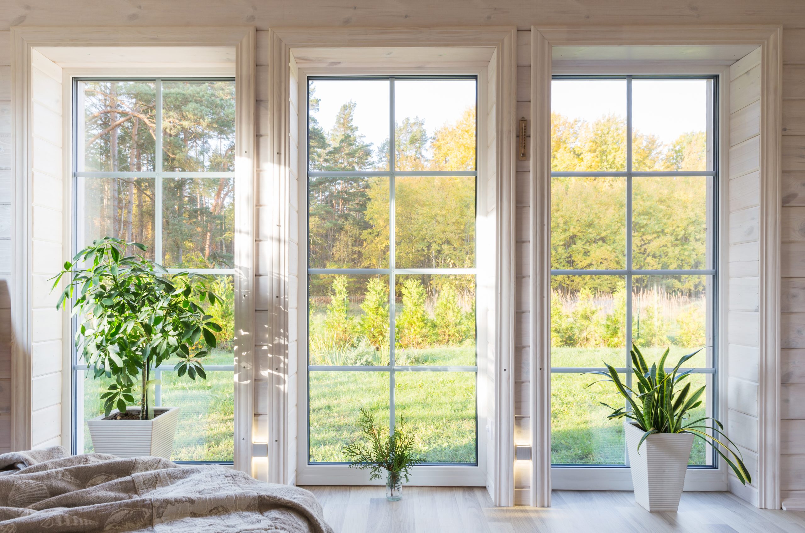 Grill design aluminium fixed window picture window