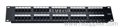 Cat3 50 Ports Patch Panel 