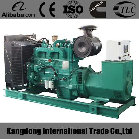 250kw mobile type diesel generator with trailer