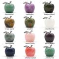 RoseQuartz 1.2Inch Apple Gemstone Crafts for Home office Decoration