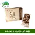 Здоровые согревающие гранулы женьшеня и имбиря