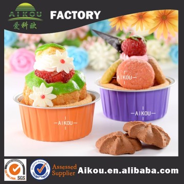 Microwave safe cookies baking cups with plastic lids