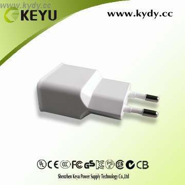 New design interchangeable plug ac dc adapter for android tablet pc