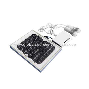 Remote Control Solar Cup Lamp, Inside Battery of 12V/4.4Ah, LED Lamp Power of 5W