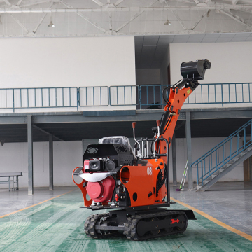 Chinese Mini Excavator with Hydraulic Crawler (800kg/0.8T/0.8ton)