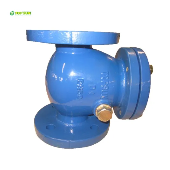 Double flange type swing check valve DN50 PN16 for water supply