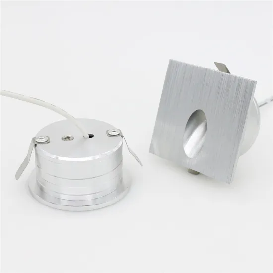 High Voltage Aluminum Mini 1W Dimmable Indoor Wall Foot Step Light