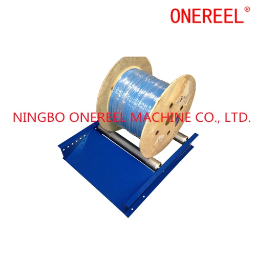 Adjustable Cable Drum Dispenser 1000kg with Ramp Entry China Manufacturer