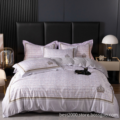 Luxury bedding sets egyptian cotton bedding set