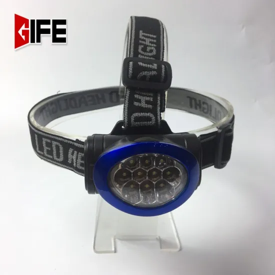 GF-8001 Factory Custom Made Metal Material Night Used Emergency led headlamp for kids