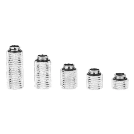Thread Extension Tube G1/4 Thread Water Cooling Tube Base Extender Thread Extension Tube for PC Water Cooling System