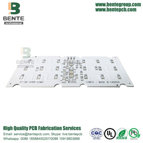 PCB Aluminium HASL memimpin free 1 Layer PCB Aluminium Base