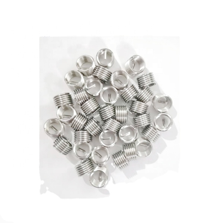 Alloy Steel Stainless Steel Spark Plugs Thread Insert Fasteners ST8*1.25*5K Customizable OEM Wire Thread Inserts M8 Thread Size