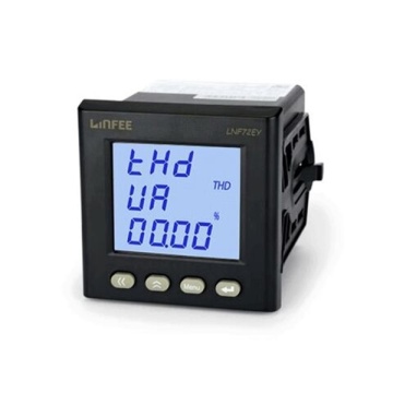MODBUS RS485 תלת פאזי LCD Energy Meter Panel