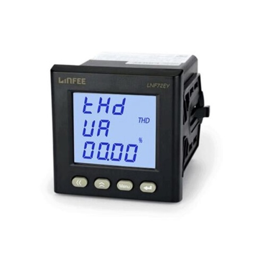 Modbus RS485 3-Phasen-LCD-Energiemessel-Panel montiert