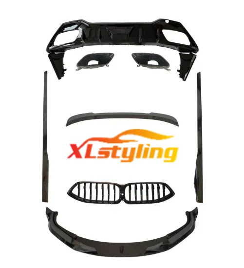 Black Warrior Knight Bodykit ABS Material Aero Kit for BMW G14 G15