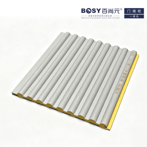 Panel Dinding Gentian Buluh Gril Separuh Bulatan 150mm