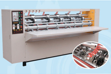Thin knife paper-partition & creasing machine