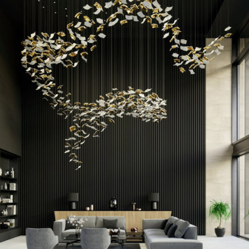 Custom Contemporary Modern Luxury Glass Chandeliers & Lamps