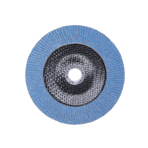 Disco de aleta de molienda abrasiva de circonio para metal