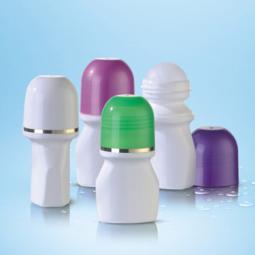 50ml wholesale colored plastic roll on deodorant bottle empty bottle plastic deodorant bottle