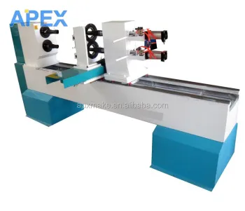 Automatic 3D Double Cutters CNC Wood Lathe Machine for Furniture Staircase Legs