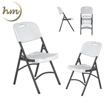 Wholesale Portable White Plastic Folding Chairs for Outdoor Events and Parties