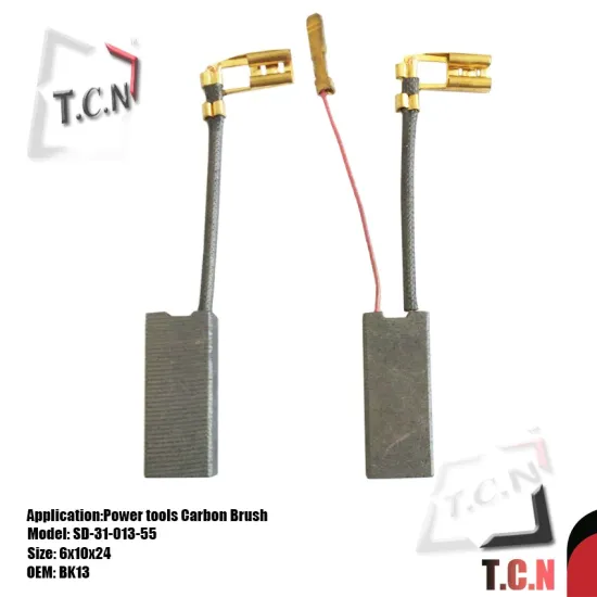 BK13 Power Tool Parts Type Carbon brush for Dewalt Grinder