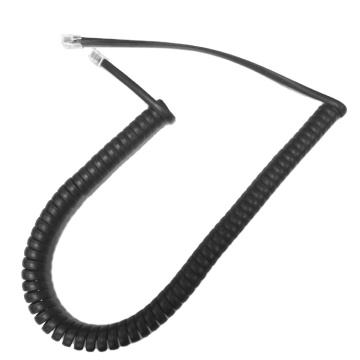RJ10 4P4C Retractable Telephone Handset Cord