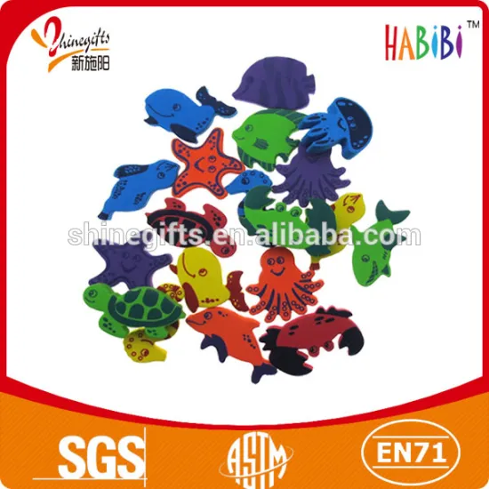 various animal bath eva sticker for kids