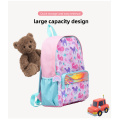 Kindergarten School Bag Glitter Printed Primary Backpack Lightweight