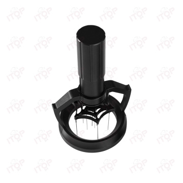 Electric Espresso Machine Grinder with WDT Geared Rotating Tool for Coffee & Tea