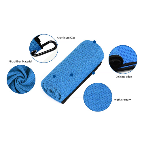 Custom Microfiber Golf Towel With Magnet