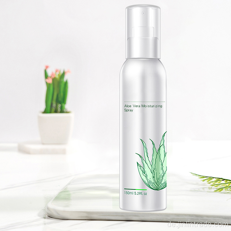 Beruhigendes Aloe Vera-Wasser-feuchtigkeitsspendendes Gesicht Tonerspray