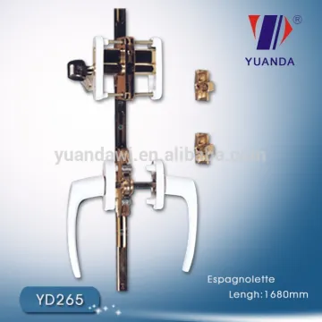 Self locking door lock with handle sliding door locks