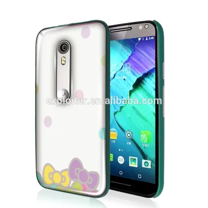 Free sample custom print cell phone cover for motorola g3 cover