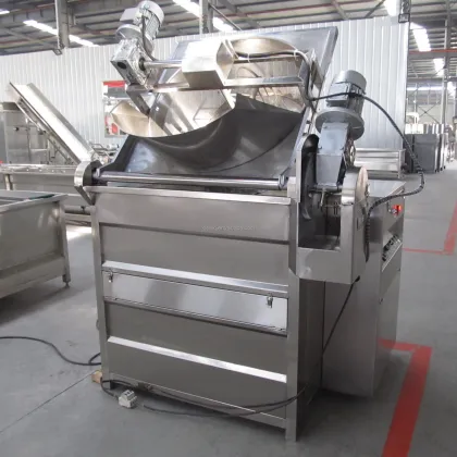 KLS Automatic Industry Potato Frying Machinery - Potato French Fries Frying Machine