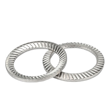 Stainless Steel Double Layer Self-Locking Wedge Lock Washers