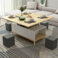 Multifunctional Wooden Foldable Dining Table