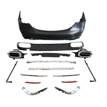 Car Body Parts Complete Modification Kits: Upgrade to Maybach Front/Rear Bumper for W213 E Class 2021