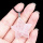 Rose Quartz 30mm Star Pendant Pendant Keychain