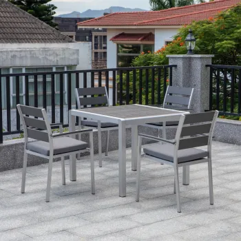 High-Quality Plastic Wood Picnic Tables for Outdoor Garden and Balcony - 2021 Wholesale