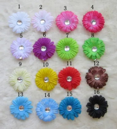 Small Daisy Flowers Hair Clip Baby Girls Head Flower Children Hair Accessories