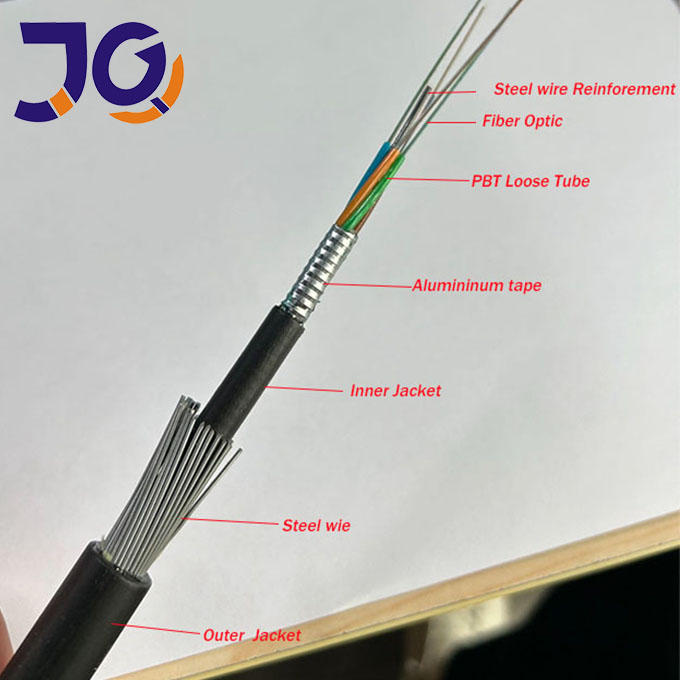 Under Sea Fiber Optic Cable 48 Core