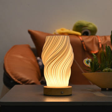 Pleat Design E27 Bar Light LED Table Lamp for Home & Hotel Decor